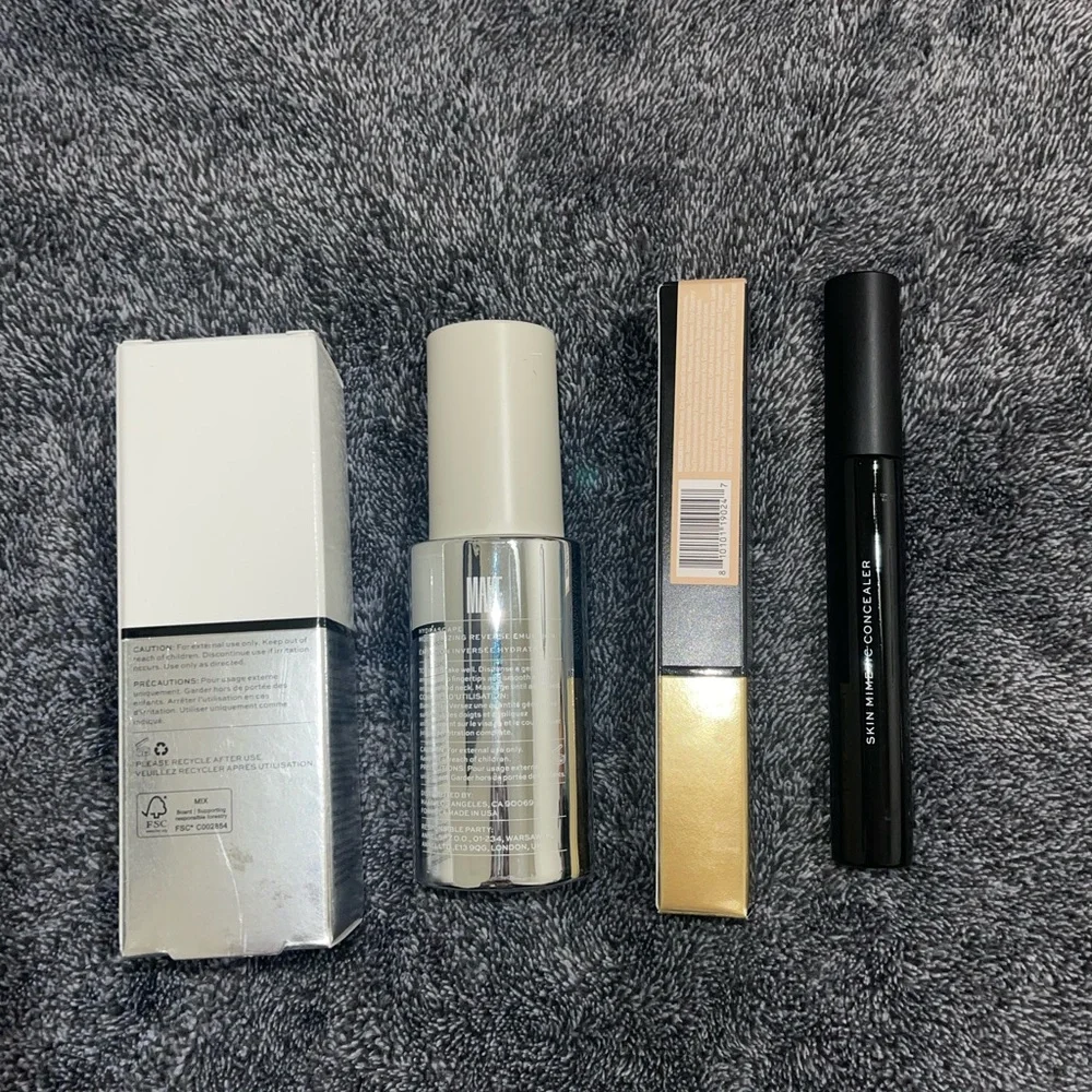 MAKE Emulsion and Skin Mimic Concealer